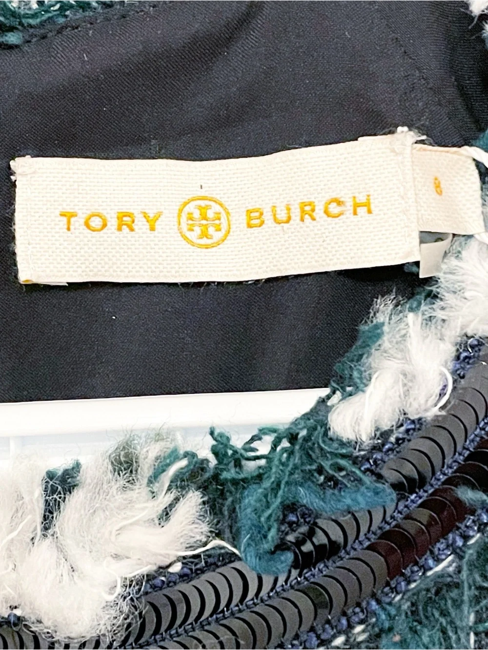 New Tory Burch Norfolk Horseback
Tweed A-Line Dress size 8 - Picture 15 of 16
